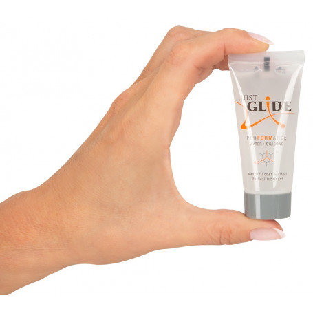 Gel lubrificante Just Glide acqua + silicone 20 ml