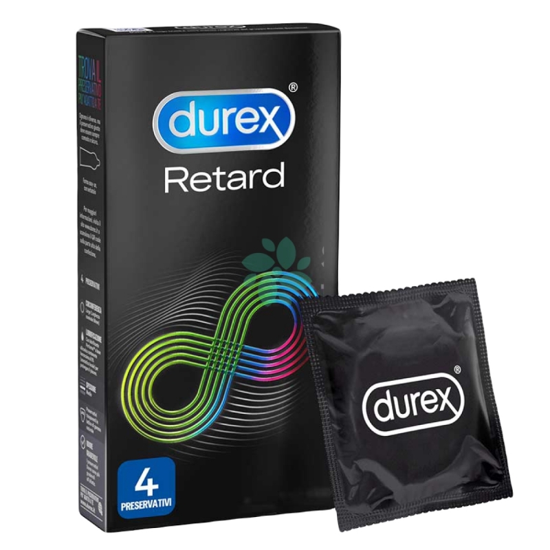 Preservativi ritardanti DUREX RETARD 4 PEZZI