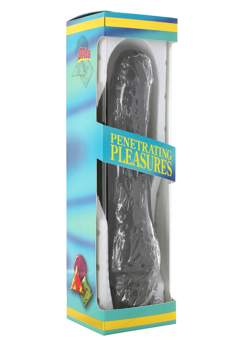 Vibratore realistico Seven Creations Vinyl P-Shape Vibrator 